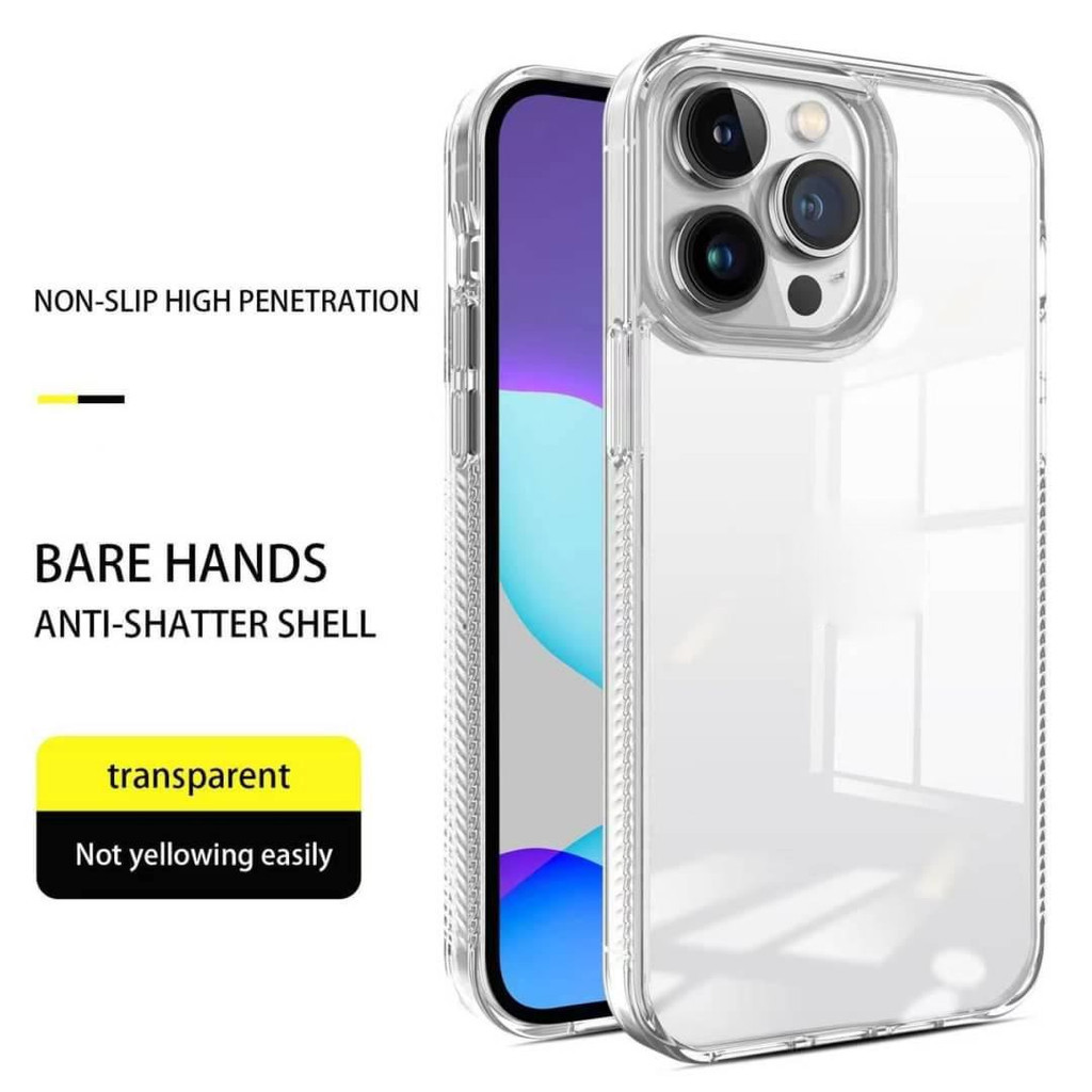 เคส Oppo A9 / A7 / A5 / A5S / A3 / A3pro / A3X / F9 สำหรับออปโป้ หลังแข็งขอบใส เนื้อพลาสติก กันกระแท