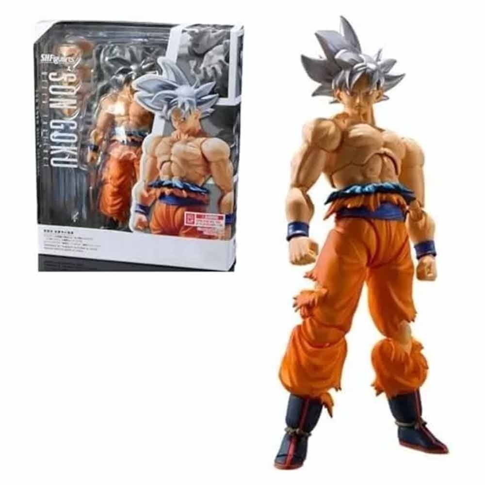 SHF Dragon Ball Super Son Goku Ultra Instinct Action Figure Collection Model Toy