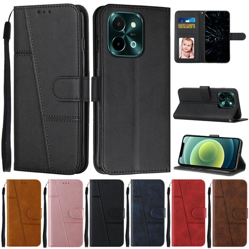 สําหรับ Vivo IQOO Z9X 5G กรณี V2353A พลิกกระเป๋าสตางค์สําหรับ Vivo IQOO Z10X IQOO Z7i U1X กรณีหนังป้