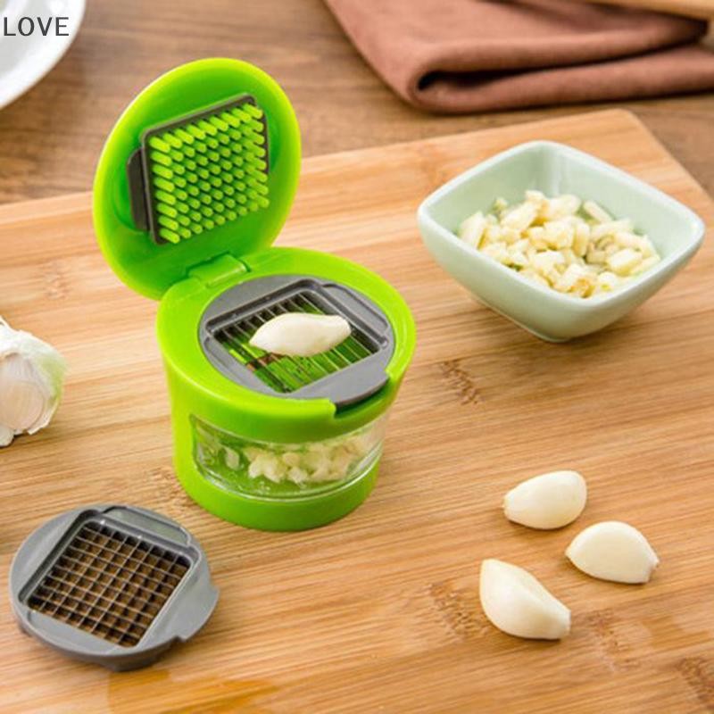 [JJCW] Kitchen Pressing ผักหัวหอมกระเทียมเครื่องตัดอาหาร Chopper Cutter Peeler Dicer QQW