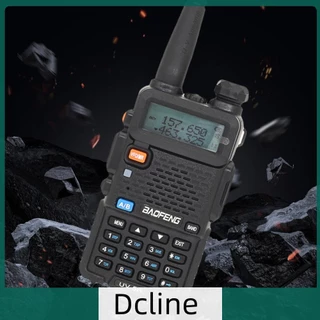 เครื่องส่งรับวิทยุมือถือ UV-5R 136-174MHz & 400-520MHz 5W วิทยุสองทางแบบ Dual Band [Dcline.th]