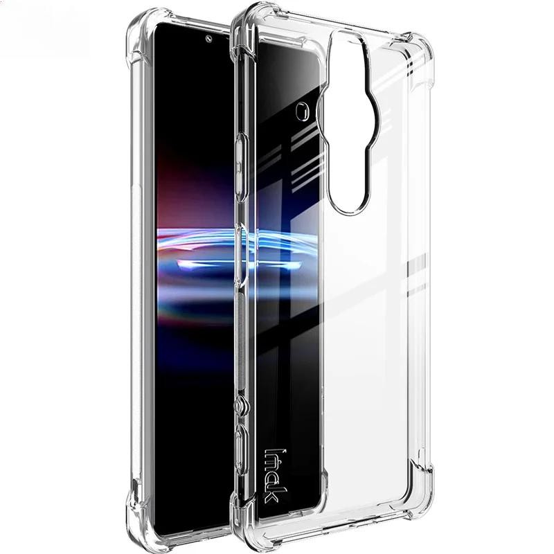 เคสโทรศัพท์ซิลิโคนกันกระแทกสําหรับฝาครอบป้องกัน Sony Xperia Pro-I
