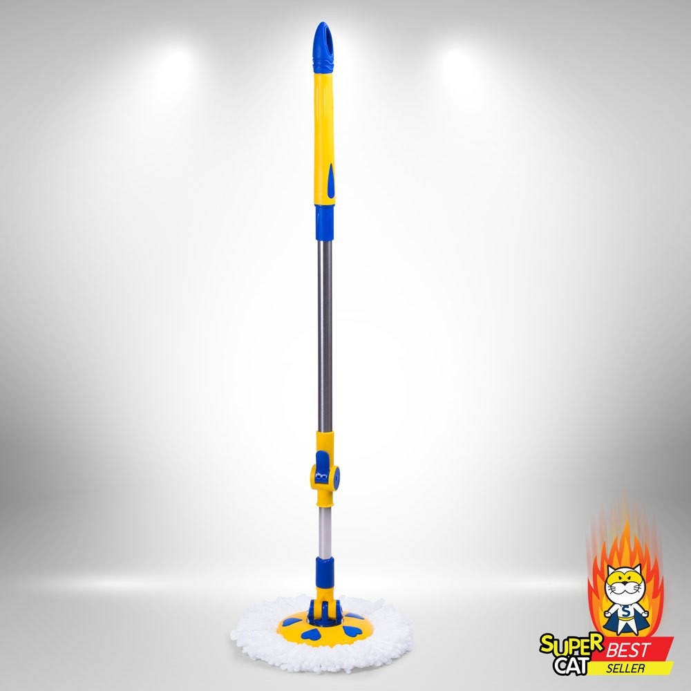 ถูดีมาก ไม้ม็อบไมโครไฟเบอร์สำหรับถังปั่นรุ่นสุดคุ้มพลัส  [ 6613 ]