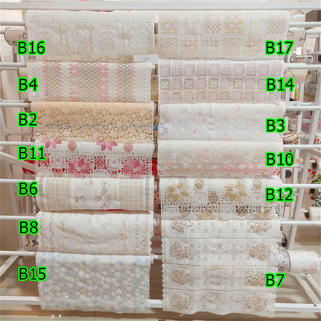 [ขายเป็นเมตร] Meiwa ผ้าปูโต๊ะ ผ้ายางลูกไม้ พลาสติกPVC ขนาดหน้ากว้าง 50ซม. จากประเทศญี่ปุ่น ยี่ห้อเมว่า