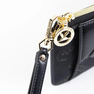 PLAYBOY รุ่น Owlish coin purse กระเป๋าสตางค์ใส่เหรียญใบสั้น รหัส ST-CB251PB110 ดีไซน์หน้าจดหมายฝาพับ
