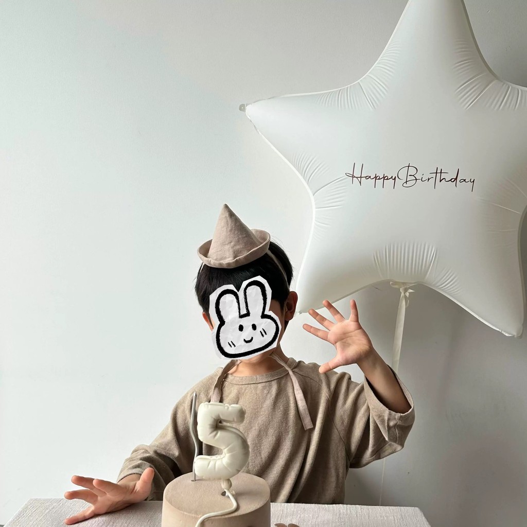 ลูกโป่งอลูมิเนียมฟอยล์รูปหัวใจและดาวขนาด 32