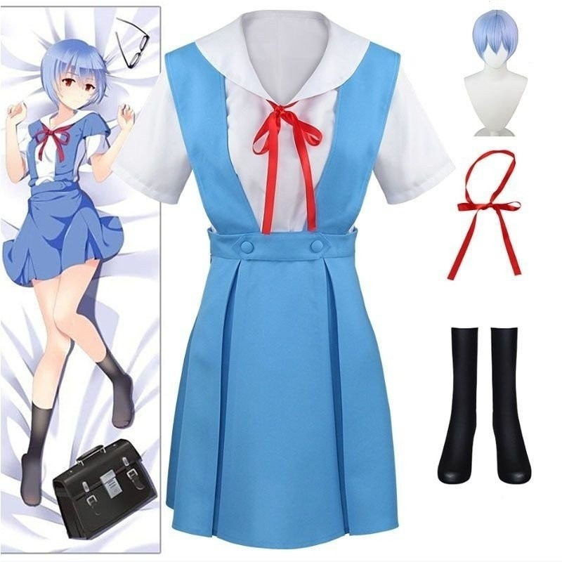 ญี่ปุ่นอะนิเมะ Evangelion ผู้หญิงคอสเพลย์วิกผม Asuka Langley Soryu โตเกียว Ayanami Rei เครื่องแต่งกา