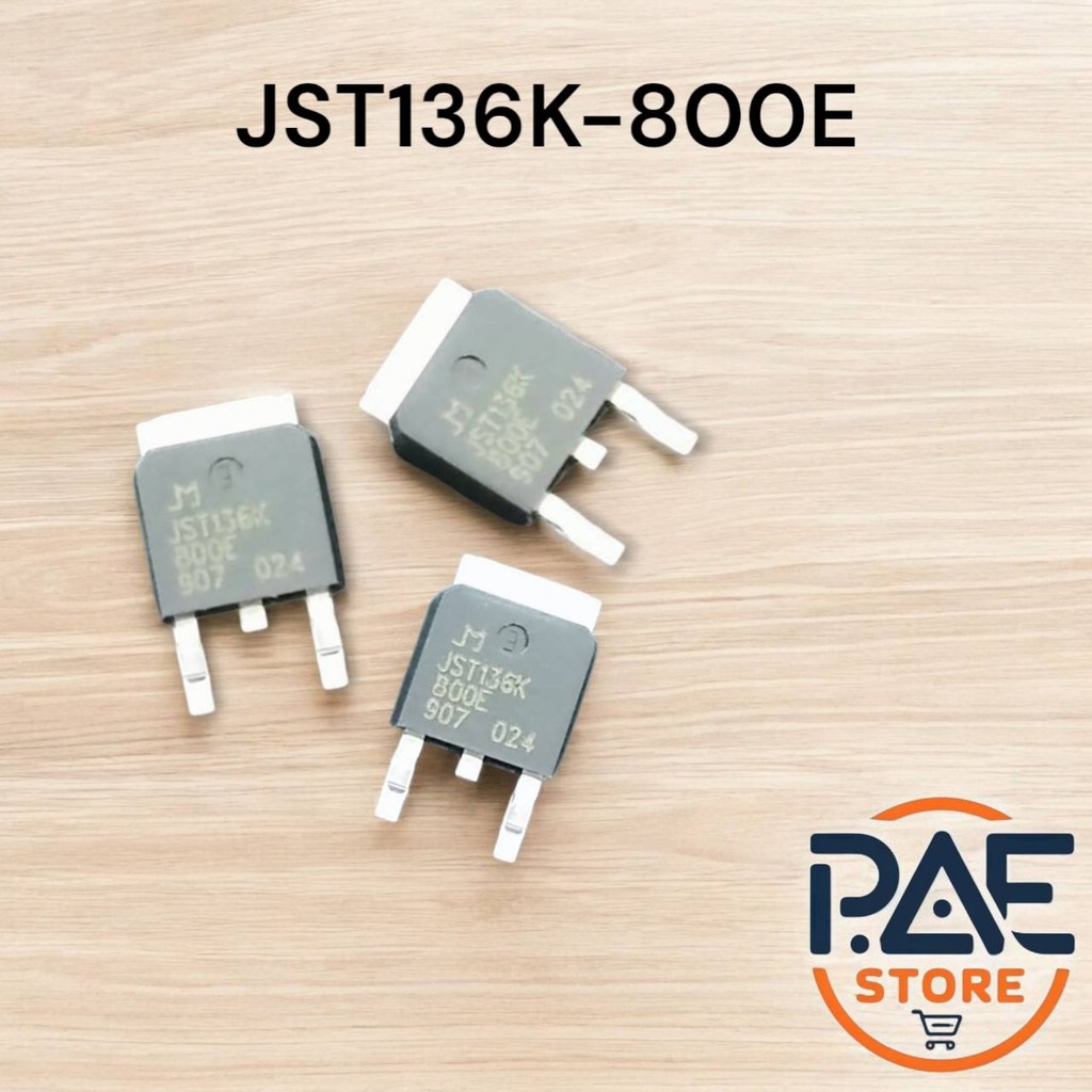 #IC JST136K-800E ใช้แทน JST04K-800TW , TRIAC 4A 800V TO-252