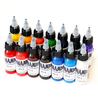 สีฝึกสัก ชิวจู,30มลร่างกายศิลปะสักหมึก,สีแดงสดใสสีเหลืองขาวฟ้าสักหมึกเม็ดอุปกรณ์