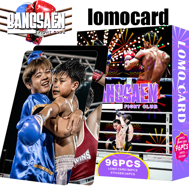 Thai boxing star Lomo Card Bangsaen Fight Club Photocard 30/92/96/132 ชิ้นสติกเกอร์การ์ดอัลบั้มการ์ด Idol ของสะสมของขวัญ