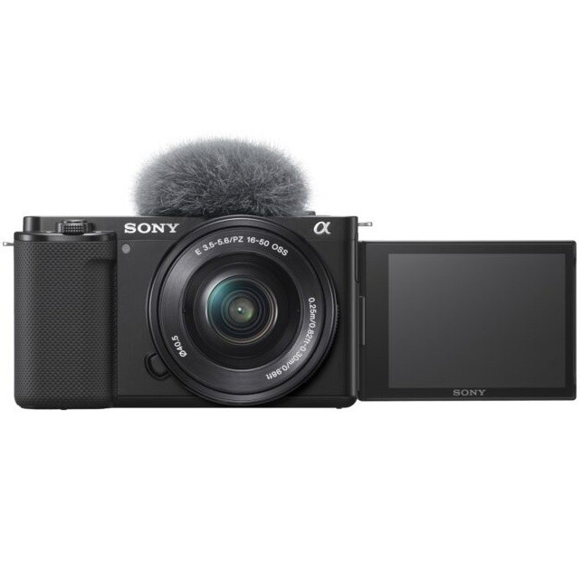 Sony ZV-E10 kit 16-50mm. zve10 มือ1 ประกันศูนย์ แถมเม็ม32gb ฟิล์มกันรอย [woeZp436]