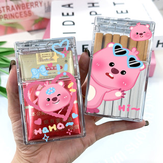 กล่องบุหรี่โปร่งใสลายการ์ตูน Ruby Loopy 20 แพ็ค ความจุขนาดให…