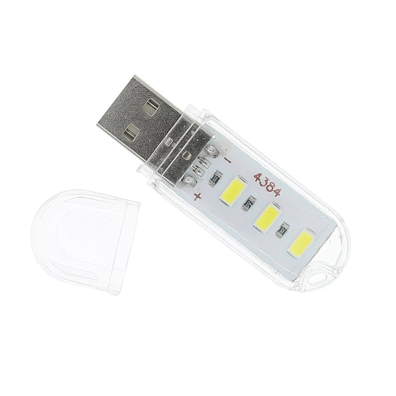 โคมไฟ LED USB พกพา 3/8 LED สำหรับ PC แล็ปท็อป 5730 thumbnail 5