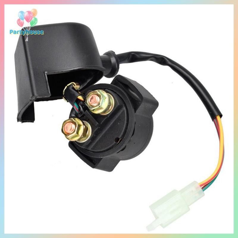 Uvig>gy6 50 125 150CC คอยล์จุดระเบิดรีเลย์เริ่มต้นสําหรับสกู๊ตเตอร์ ATV Moped Go-Kart Cross-Country 