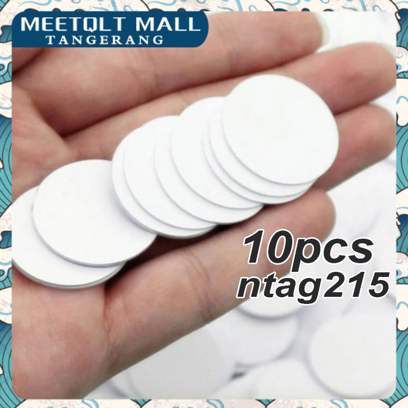 25 มม.RFID NFC โปรแกรม NTag215 แท็ก 215 Amiibo TagMo Ntag215 เหรียญ 10 ชิ้น