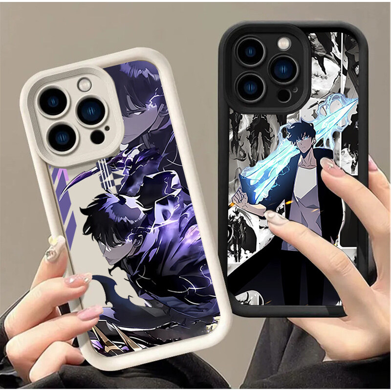 อะนิเมะ Solo Leveling สําหรับ OPPO A18 A17 A76 A16K A38 A16 A15 A5 A9 A31 2020 A36 A96 A53 A16S A92 