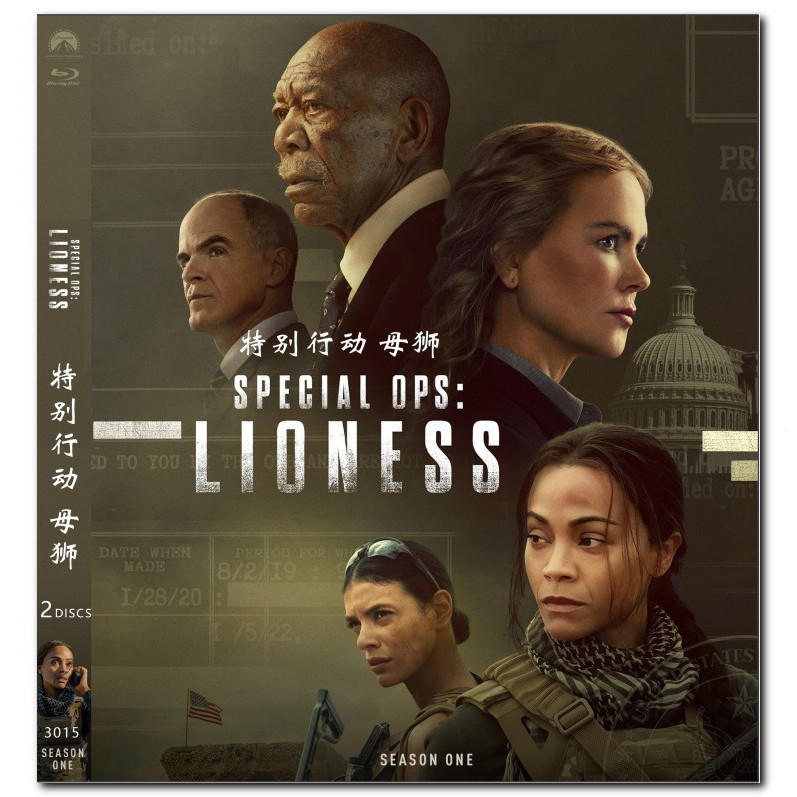 [En]1080P&4K Blu-ray HD Movies 4K UHD 1080P 2 แผ่น Ops พิเศษ: Lioness