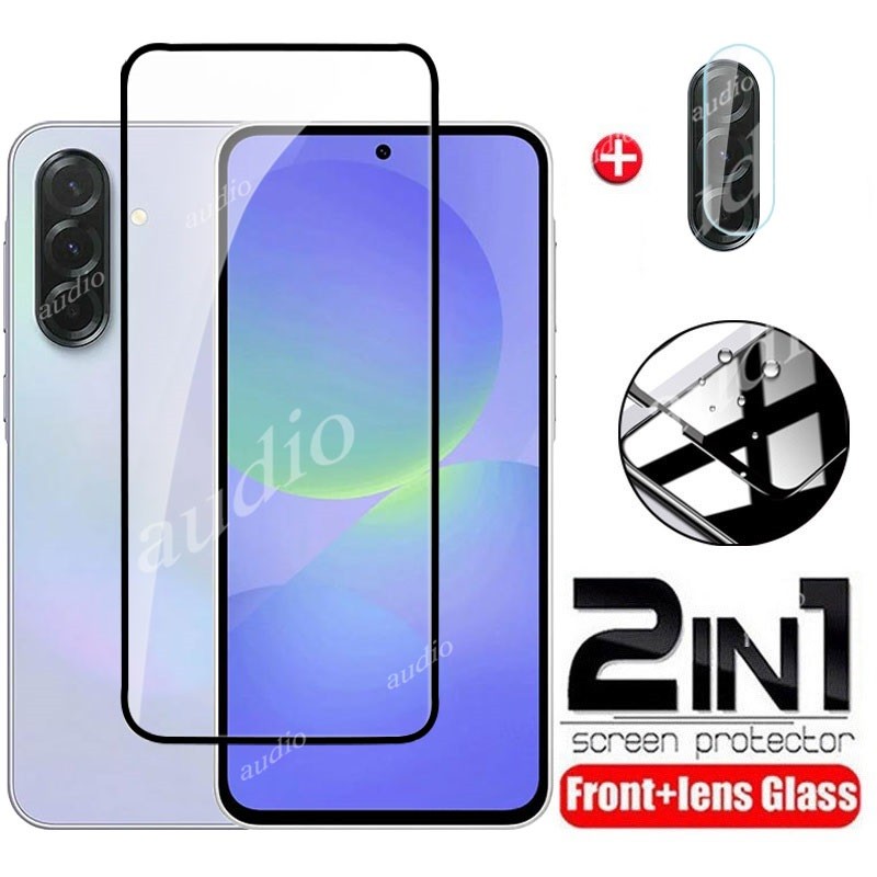 SAMSUNG สําหรับsamsung A36 A26 5G 2in1 กระจกนิรภัยฟิล์มสําหรับSamsung Galaxy A36 A26 5Gป้องกันหน้าจอ