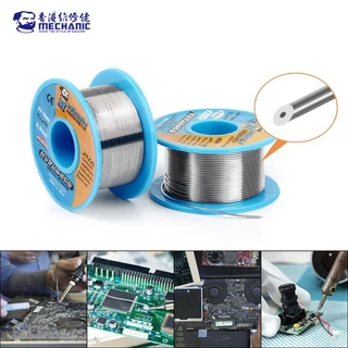 Mechanic TY-V866 40g 0.2/0.3/0.4/0.5/0.6/0.8mm Sn63/Pb37 Mild Rosin Core 183℃ จุดหลอมบัดกรีลวดบัดกรี ฟลักซ์ 1.0-3.0%