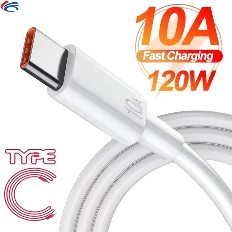 Type C สายชาร์จความเร็วสูงสําหรับ Universal Type C ชาร์จรองรับแล็ปท็อปโทรศัพท์และอื่นๆ USB C อุปกรณ์สายชาร์จสาย PD สายชาร์จ 0.25/1/1.5/2M 10A 120W