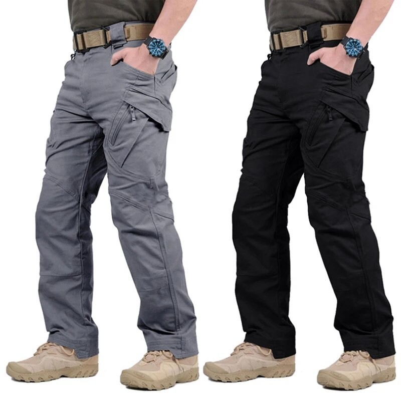 กางเกงคาร์โก้ กางเกงยุทธวิธี IX9 Tactical Pants  กันละอองน้ำ กางเกงเดินป่า ใส่ได้ผู้ชายและผู้หญิง กางเกงยุทธวิธีของแท้
