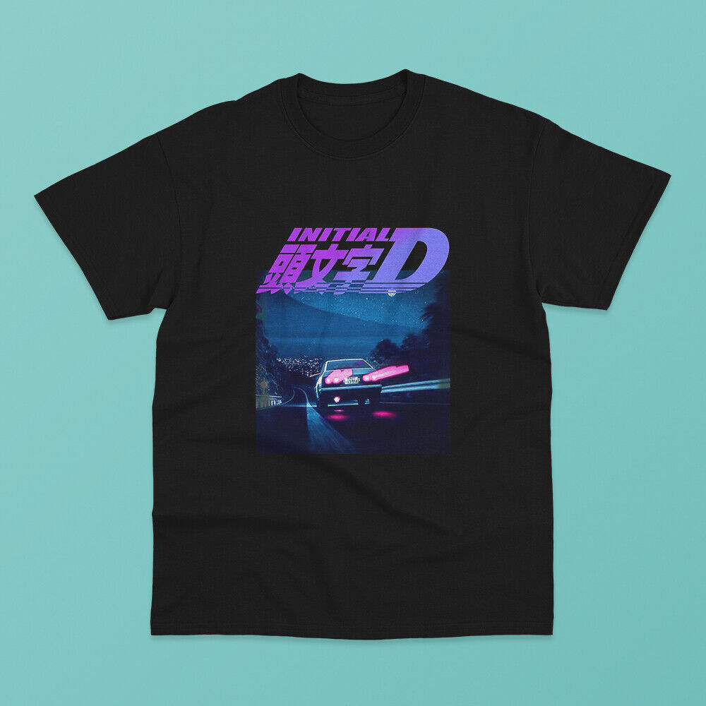 เสื้อยืด Initial D Neon Ae86 Classic