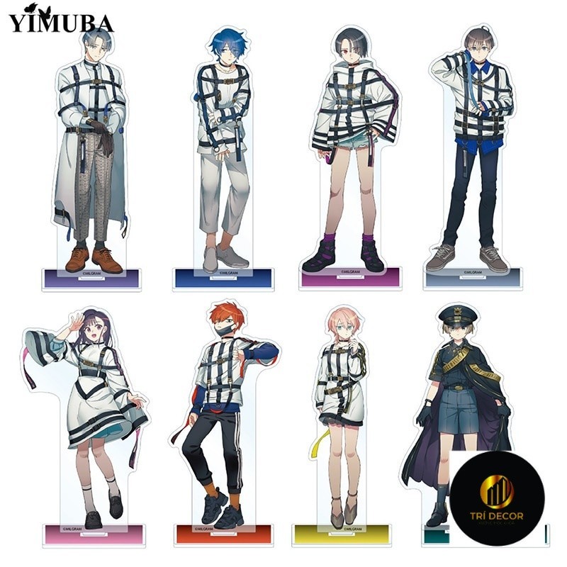 MILGRAM อะคริลิค Standee รุ่น AM Haruka Sakurai Fuuta Kajiyama Mu Kusunoki Amane Momose Mahiru อุปกรณ์ตกแต่ง