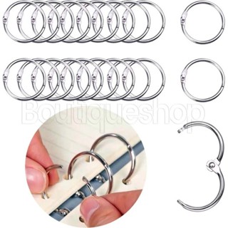 ห่วงวงกลม แบบหลวม ขนาด 38 มม. 50 มม. ถอดได้ สําหรับสมุดโน้ต …