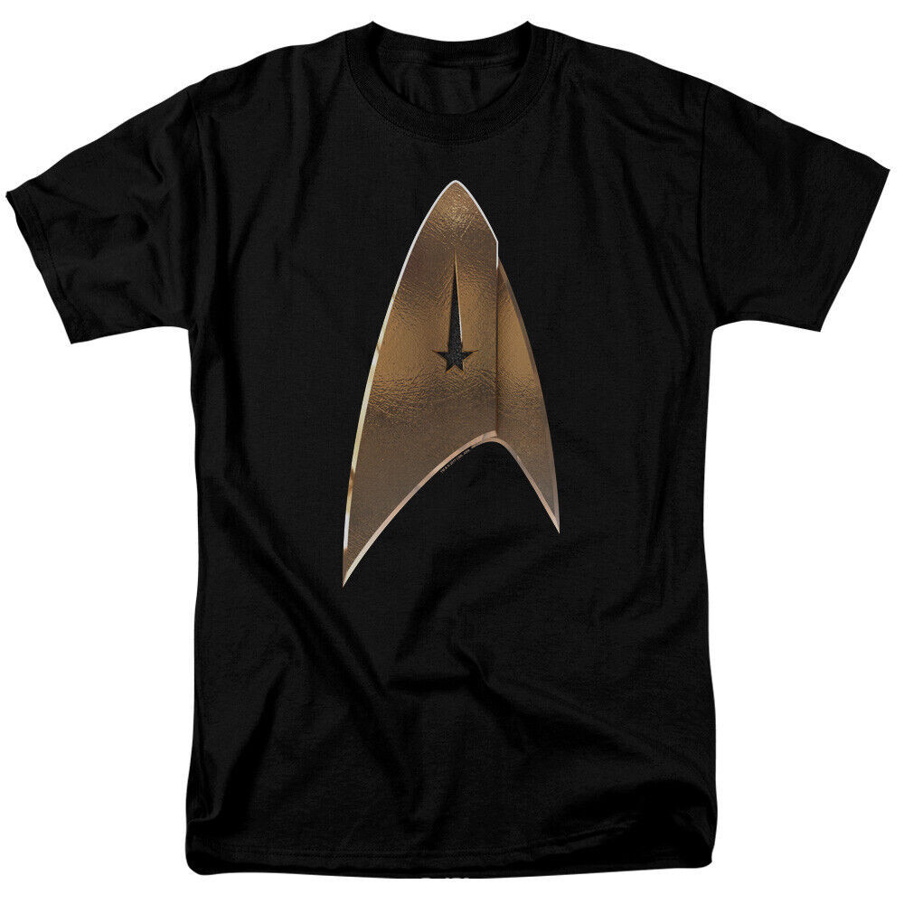 เสื ้ อยืด Star Trek Discovery Command Shield หรือเสื ้ อกล ้ ามแขนกุดถึง 6X