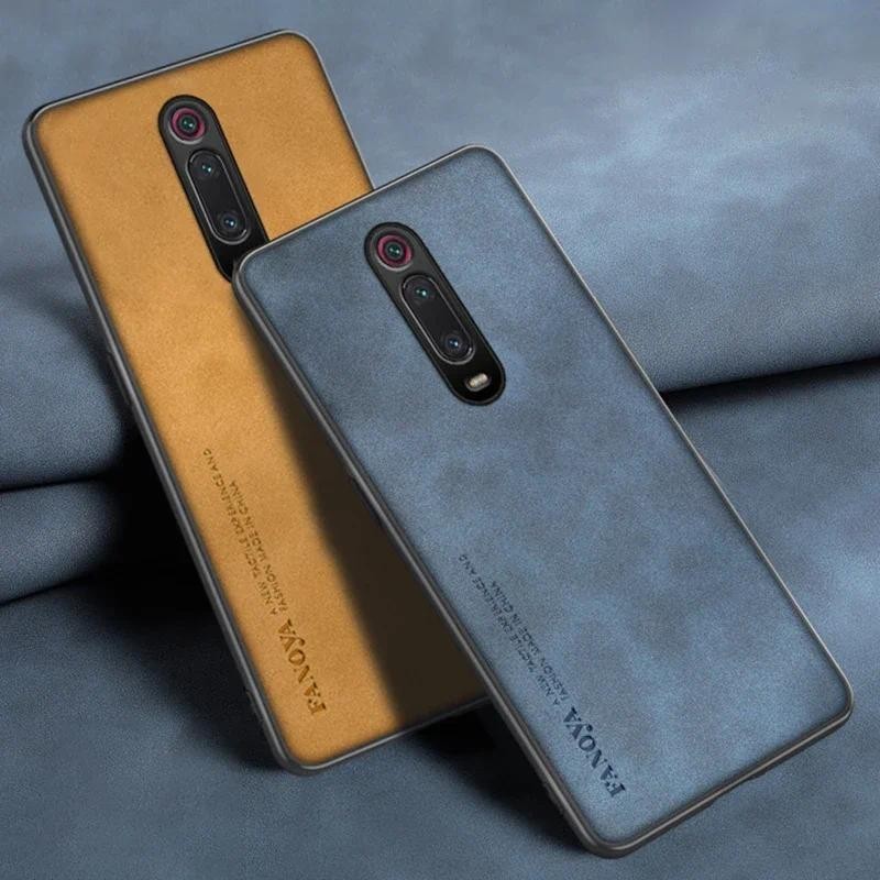เคสโทรศัพท์มือถือหนัง PU ซิลิโคน ผิวด้าน หรูหรา สําหรับ Xiaomi Mi 9T Pro 9TPro Redmi K20 Pro K20Pro