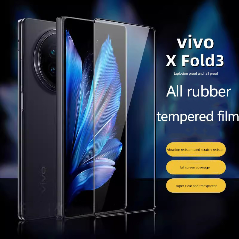 ฟิล์มกันรอยหน้าจอ แบบเต็มจอ HD สําหรับ VIVO X Fold 3Pro Fold3 HD