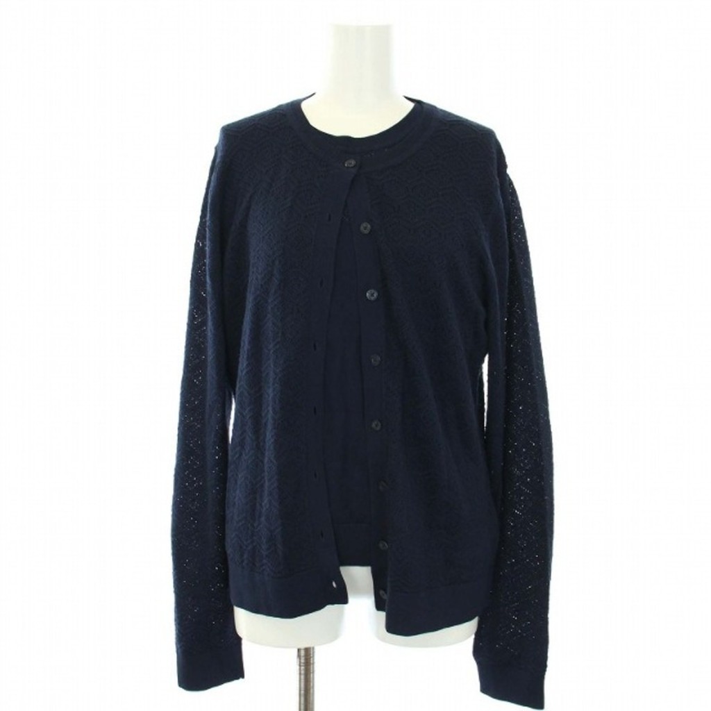 Brooks Brothers Red FieCE Ensemble Cardigan M Navy Direct from Japan Secondhand