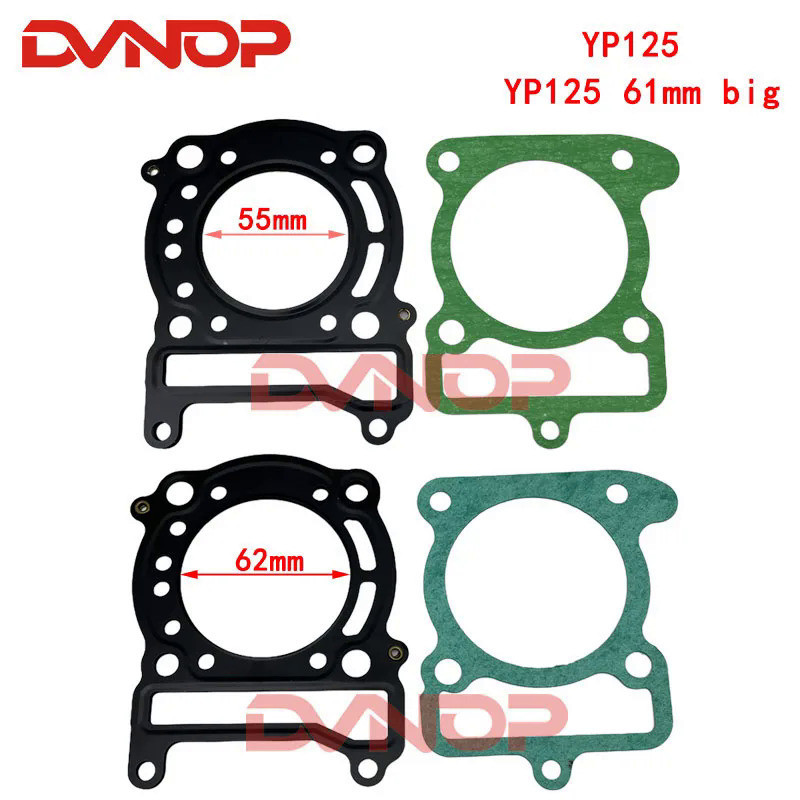 ปะเก็นรถจักรยานยนต์สําหรับ Yamaha YP125 Majesty MBK Skyliner XN125 Teos XQ125 Maxster 125cc 5DS-1163