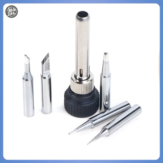 Wl| ใหม่ อะแดปเตอร์หัวแร้งบัดกรีเหล็ก 5 ชิ้น สําหรับ ESD 852D 936 937D 898D 907 HAKKO