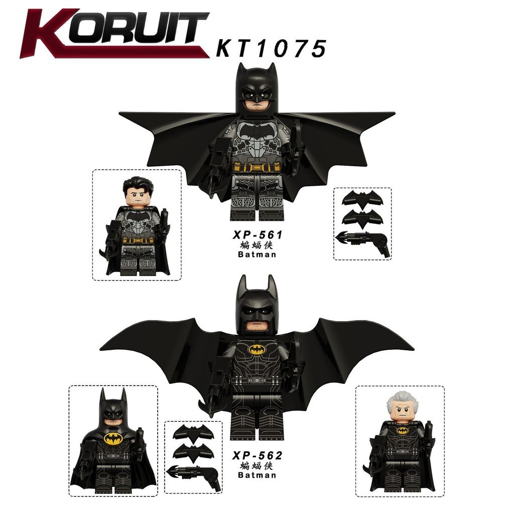 ใช ้ งานร ่ วมกับ Lego Building Blocks Minifigures Marvel Heroes Series Batman เด ็ กประกอบการศึกษา Building Block ของเล ่ น