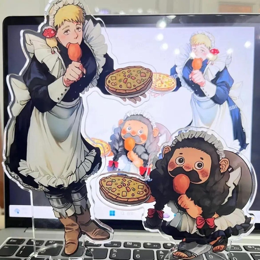 Laios Touden Senshi Maid Series ขาตั ้ งอะคริลิค Dungeon Meshi รูปอะนิเมะสินค ้ าคอลเลกชันเครื ่ องประดับตกแต ่ งโต ๊ ะของขวัญ