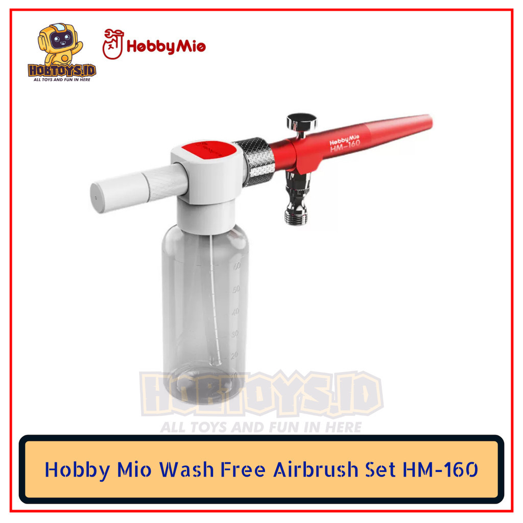 Hobby Mio Wash Free Airbrush Set HM 160