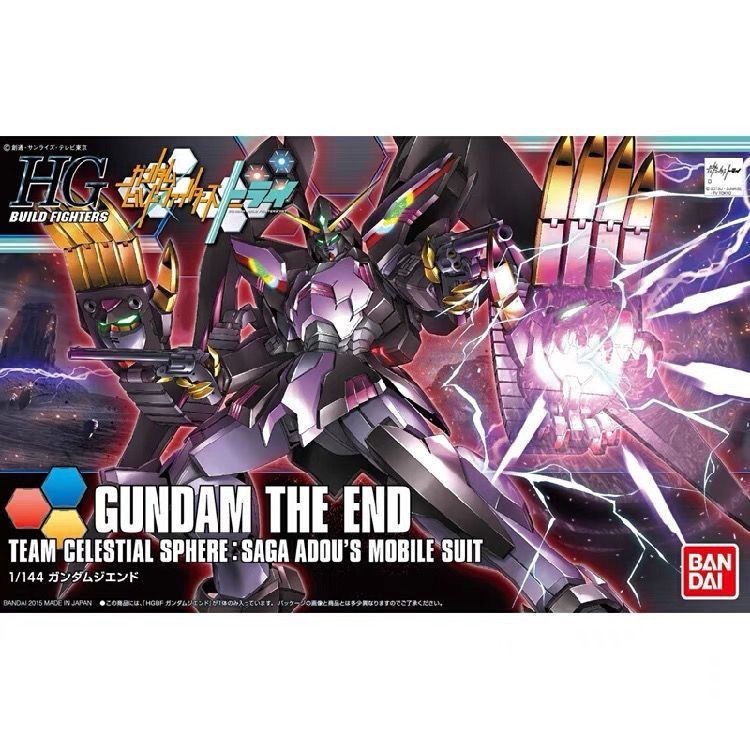 Bandai Gundam Model 1/144 HGBF 036 The End Gundam Assembly Toy