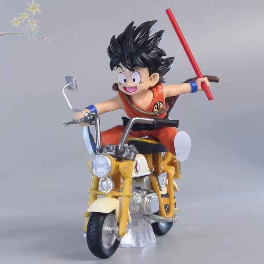 Kowen Son Goku รุ ่ น Toys, Son Goku หัวรถจักรรถจักรยานยนต ์ Goku Figure, PVC ของเล ่ น PVC 15 ซม.อะนิเมะรถจักรยานยนต ์ Roshi Action Figure Collection