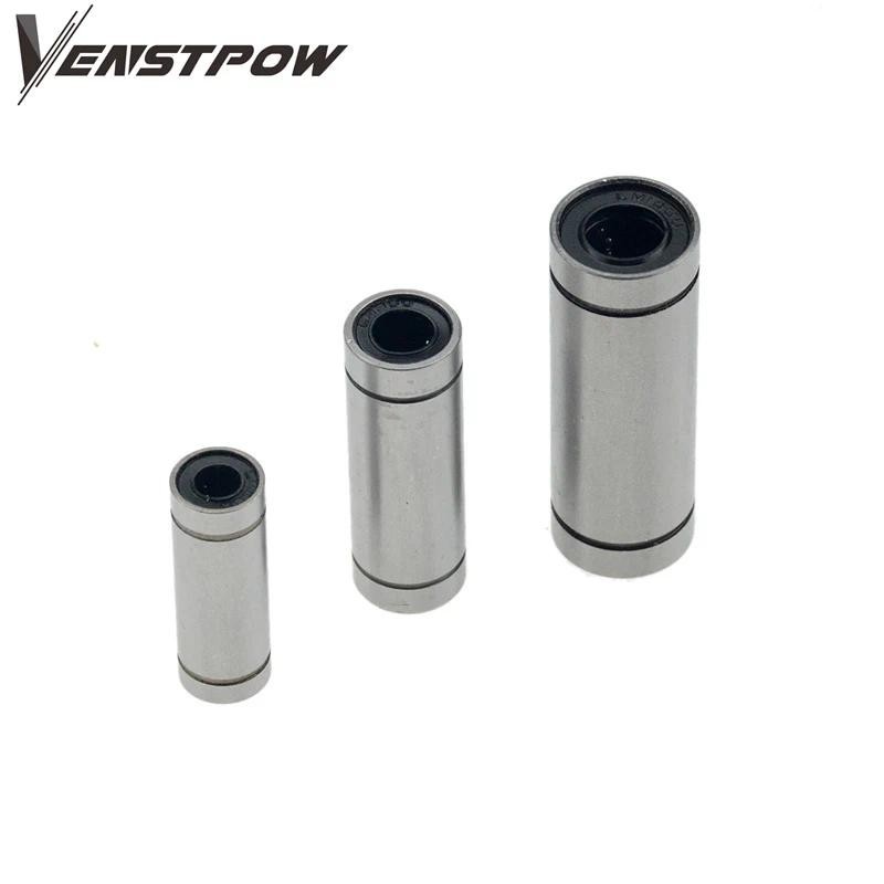 1 ชิ้น แบริ่งเชิงเส้น LM5LUU LM6LUU LM8LUU LM10LUU LM12LUU LM13LUU LM16LUU LM20LUU บูชเชิงเส้น CNC แ