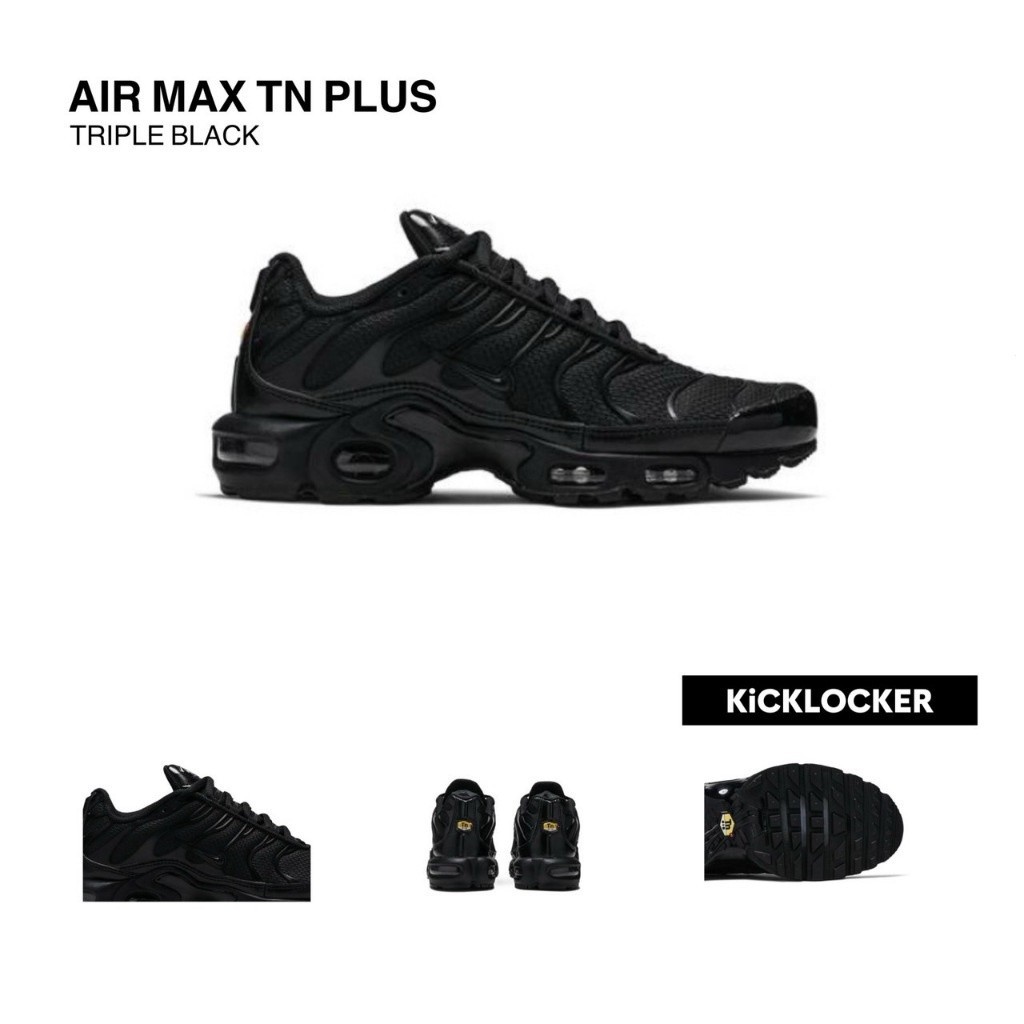 Kicklocker - Nike Air Max TN Plus Triple Black