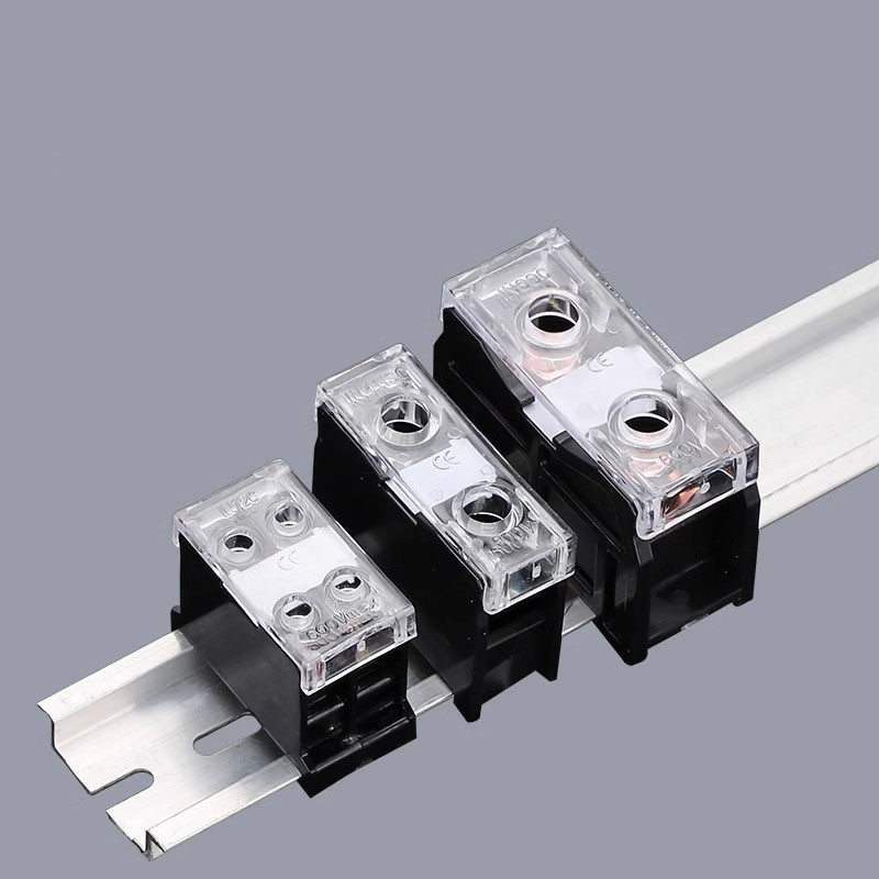 DIN Rail Terminal BLOCK IN20BK 600V 2/3 PIN 30A/60A ขั้วต่อไฟฟ้าแยกสูง current JUNCTION กล่องทองเหลือง
