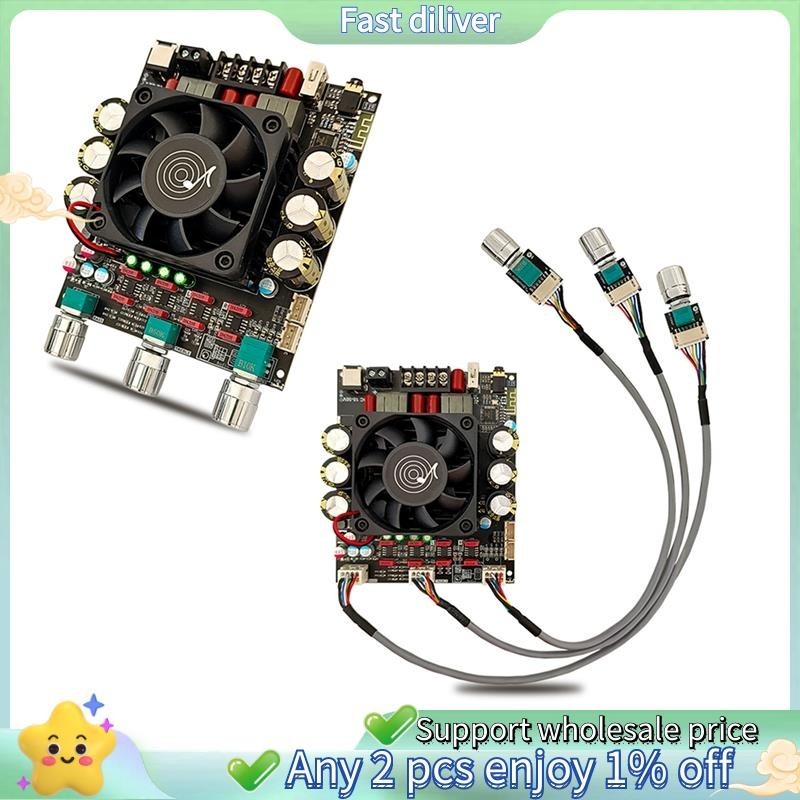 Zk-3002t Bluetooth Digital Power Amplifier Board 300WX2 2.0 ช ่ องสเตอริโอ HiFi Preamplifier TPA3225