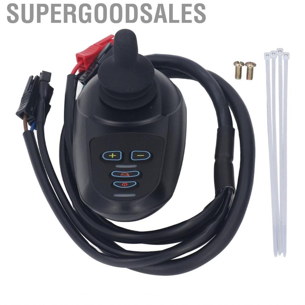 Supergoodsales Wheelchair Joystick Controller  Brushed Motor Electric DC24V 45A with Brake Function for Home