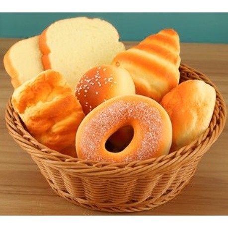 ขนมปังปลอม โมเดลขนมปังปลอม ขนาดเท่าขนมจริง สัมผัสนิ่ม บางแบบมีกลิ่นหอมคล้ายขนมเลย เหมาะตกแต่งร้าน พร็อพถ่ายรูป - รูปที่ 4