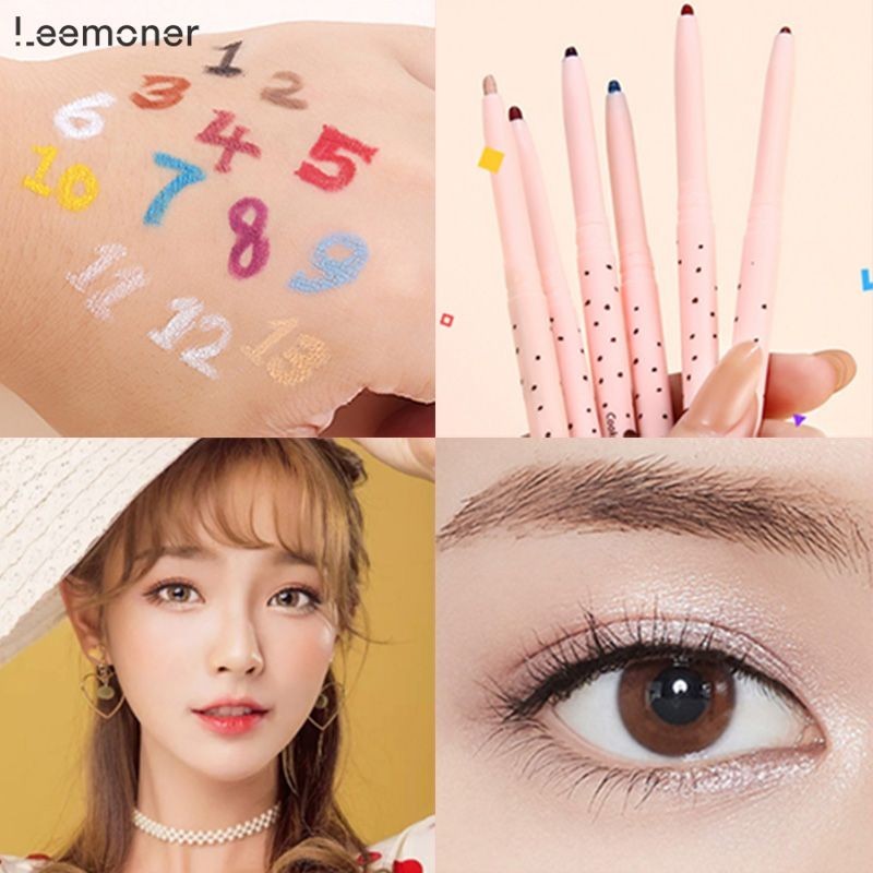 【Lemon】ดินสอเขียนขอบตา Bobeini ดินสออายแชโดว์ ประกายมุก ติดทนนาน อายไลเนอร์เจลกันน้ำ ไม่เปื้อนง่าย-LN