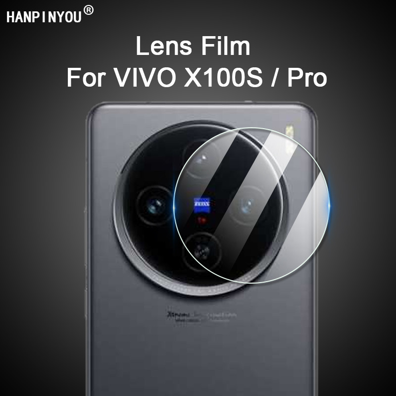 ตัวป้องกันเลนส์สําหรับ VIVO X100S / Pro Clear Ultra Slim ฝาหลังกล้องฟิล์มนุ่ม - ไม่ใช่กระจกนิรภัย