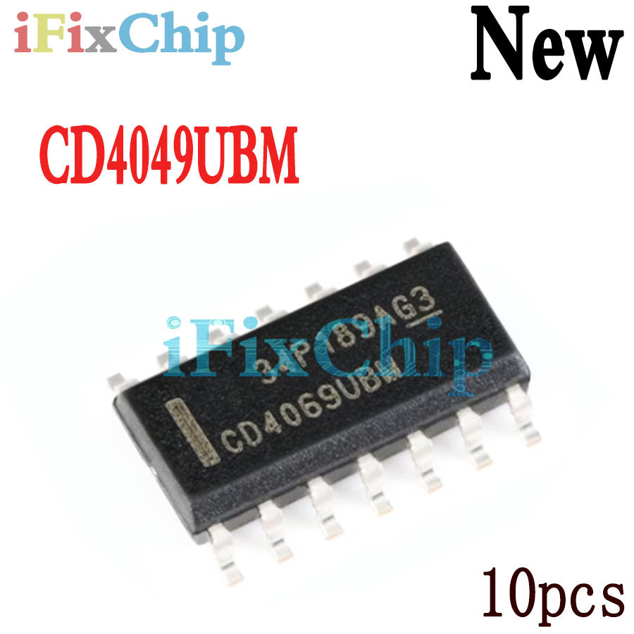 10 ชิ้น CD4049UBM SOP16 CD4049BM CD4049 ใหม่