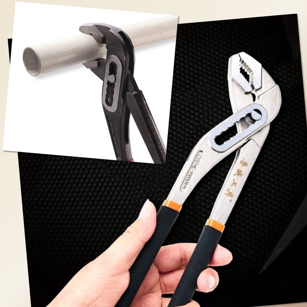 ❤ คีมคอม้า คีมจับท่อ ประแจคอม้า ประแจจับท่อ คีมประปา อุปกรณ์ช่าง รุ่นล่าสุด เกรดพรีเมี่ยม ❤ - รูปที่ 4