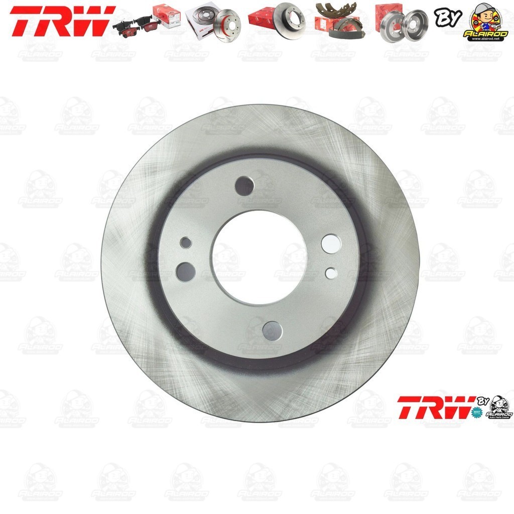 TRW จานดิสเบรคหน้า จานเบรคหน้า 1 คู่ / 2 ใบ MITSUBISHI MIRAGE A03A ปี 2012-ปัจจุบัน  DF8045 ขนาด 229 mm ใบหนา 17 mm